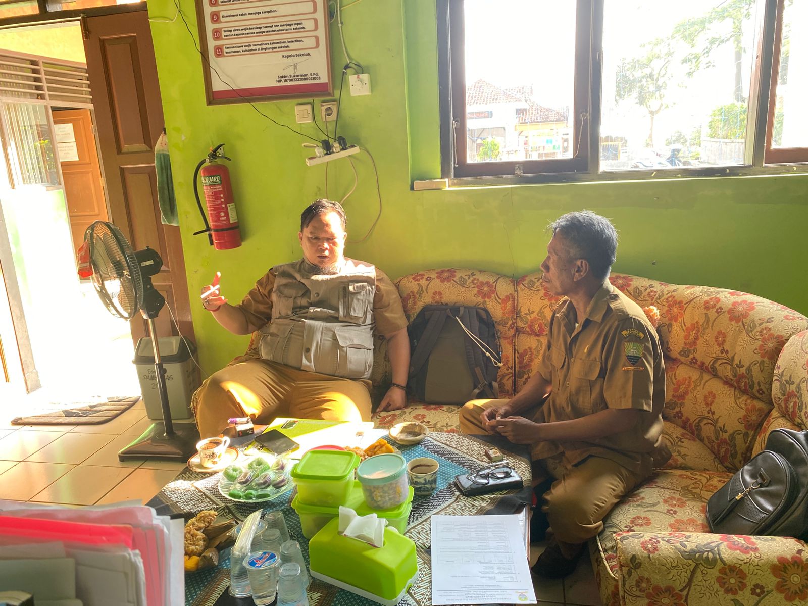 Monitoring Hari Pertama TKA oleh Pengawas Bina